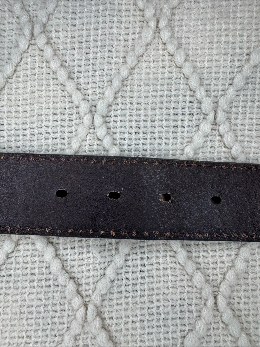 Nocona N3412002 Western Belt L 38 Brown Tooled Leather Turquoise